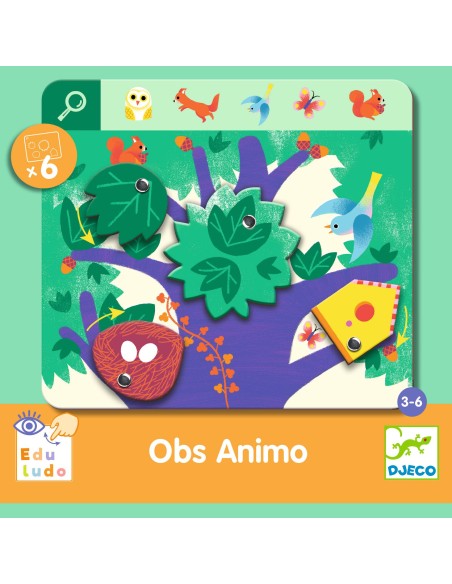 Obs Animo - Jeu éducatif Eduludo - Djeco