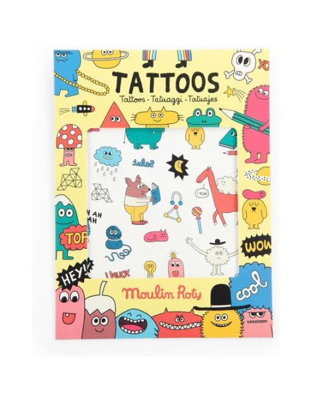 Tatouages Les Schmouks - Activité enfant - Les Schmouks - Moulin Roty