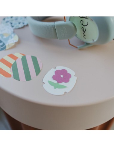 Casque anti-bruit enfant personnalisable - Bleu - Kidywolf