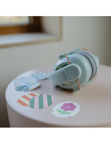 Casque antibruit enfant Kidynoise Vert personnalisable - Kidywolf