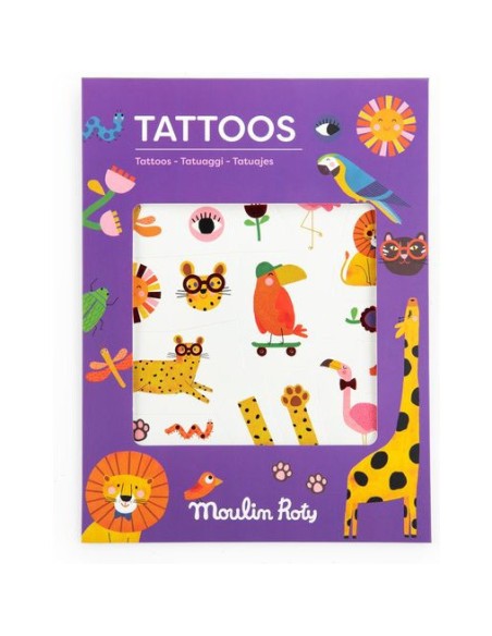 Tatouages Les Toupitis - Activité enfant - Moulin Roty