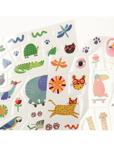 Tatouages Les Toupitis - Activité enfant - Moulin Roty