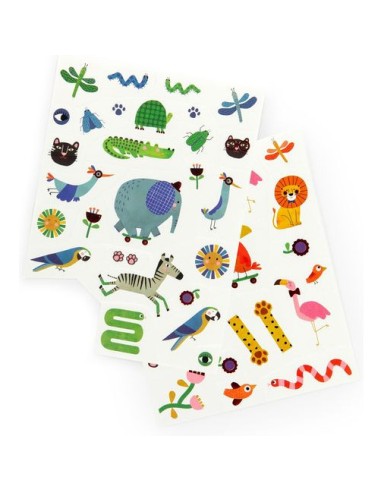 Tatouages Les Toupitis - Activité enfant - Moulin Roty