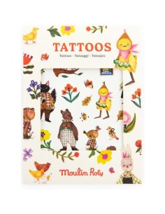 Tatouages Les Minouchkas - Activité enfant - Moulin Roty