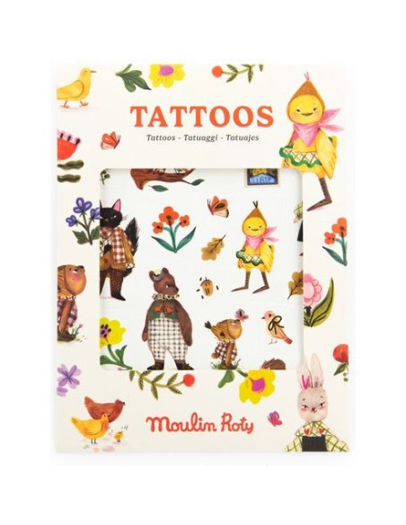 Tatouages Les Minouchkas - Activité enfant - Moulin Roty