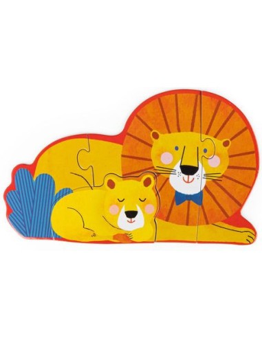 Puzzles évolutifs animaux Les Toupitis - Moulin Roty