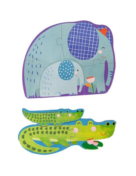 Puzzles évolutifs animaux Les Toupitis - Moulin Roty