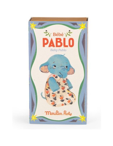 Bébé Pablo l'éléphant Les Minouchkas - Moulin Roty