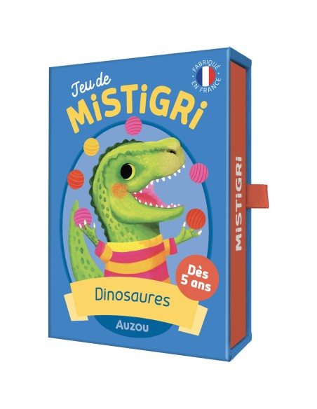 Jeu de Mistigri - Dinosaures - Jeux enfants - Auzou