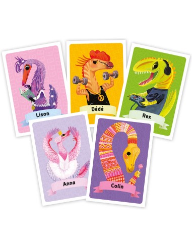 Jeu de Mistigri - Dinosaures - Jeux enfants - Auzou