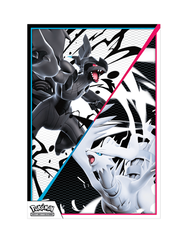 Pokémon: Coffret Poster Foudre Noire et Flamme Blanche
