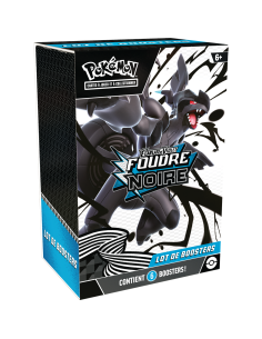 Bundle - 6 boosters Foudre Noire - Pokémon