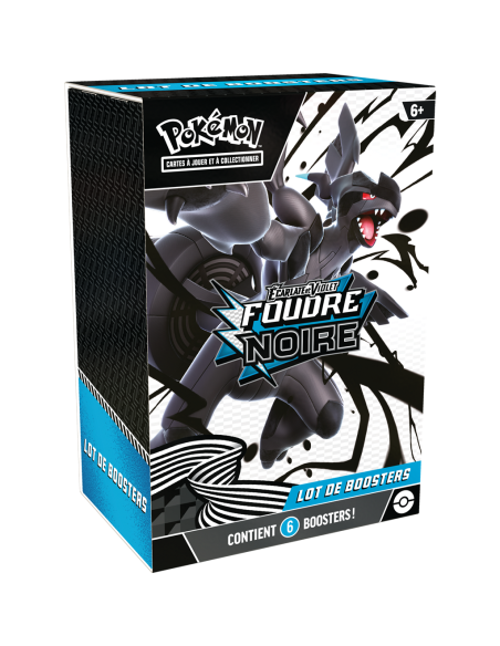 Bundle - 6 boosters Foudre Noire - Pokémon