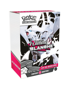 Bundle - 6 boosters Flamme Blanche - Pokémon