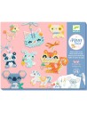 Aqua box - Fourrures - perles à eau - Djeco