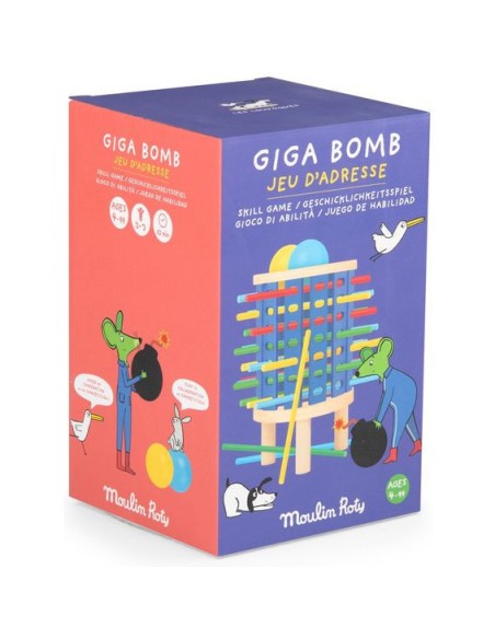 Giga bomb Les Loufoques - Jeu d'adresse - Les Loufoques - Moulin Roty