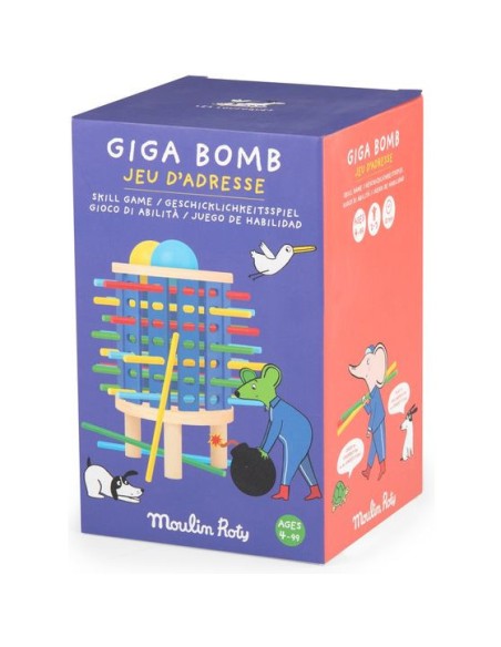 Giga bomb Les Loufoques - Jeu d'adresse - Les Loufoques - Moulin Roty