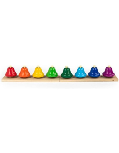 8 clochettes musicales Les Popipop - Moulin Roty