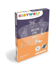 Cartes supplémentaires Kidydraw Mini Il était une fois et Animaux - Kidywolf