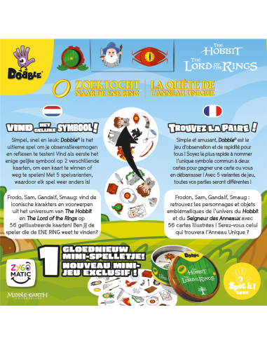 Dobble : Seigneur des Anneaux - Asmodee