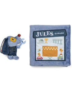 Livre d'activités Jules garage - Lilliputiens