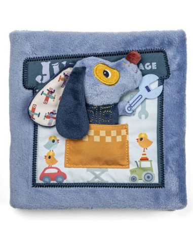 Livre d'activités Jules garage - Lilliputiens