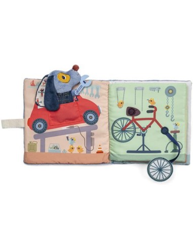 Livre d'activités Jules garage - Lilliputiens