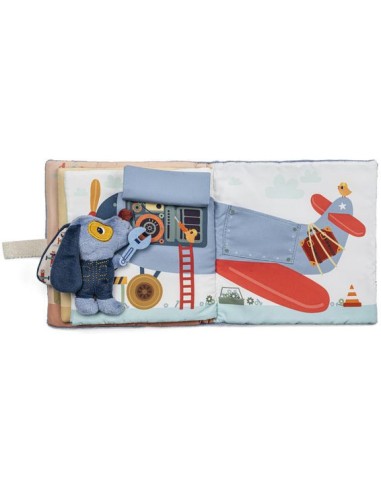 Livre d'activités Jules garage - Lilliputiens