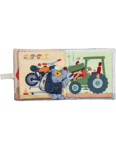 Livre d'activités Jules garage - Lilliputiens