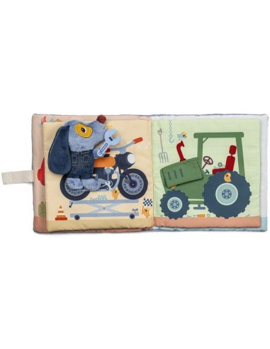 Livre d'activités Jules garage - Lilliputiens