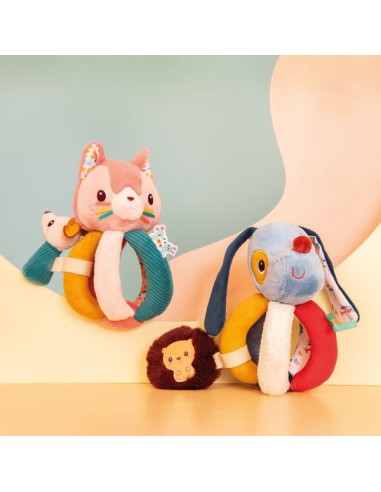 Jules hochet à poignées - Jouet d'éveil - Lilliputiens