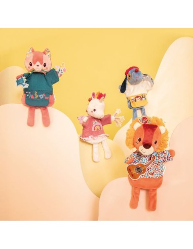 Marionnette Léna la licorne - Lilliputiens