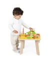 Table d'Activités Ferme en bois : Manipulation & Encastrement - Janod