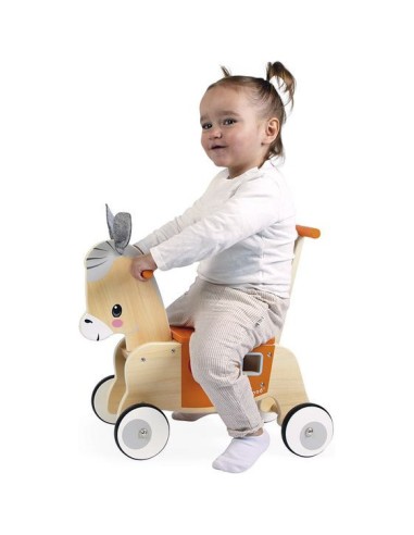 Porteur âne - Jouet en bois - Janod