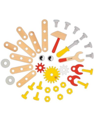 Chariot Robot Brico'Kids : Jouets à bascule, Porteurs & Chariots - Janod