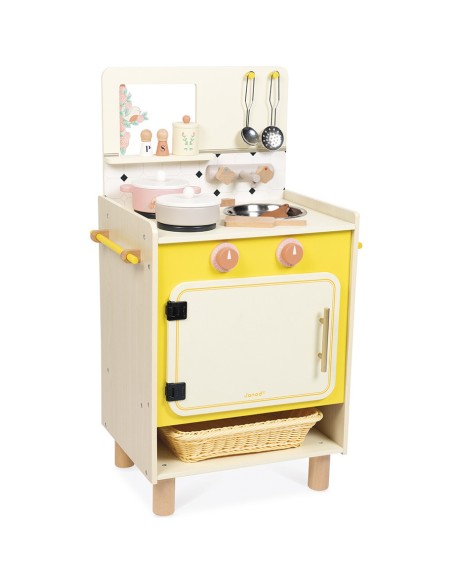 Cuisine en bois Mamie Soleil : Cuisines, dinettes & marchandes - Janod