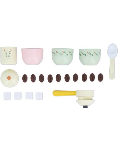 Machine à Café et accessoires Mamie Soleil : Cuisines, dinettes & marchandes - Janod