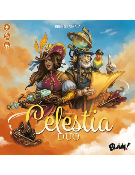 Celestia Duo - Jeu de Société - 2 Joueurs - Blam! - Blam Editions