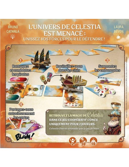 Celestia Duo - Jeu de Société - 2 Joueurs - Blam! - Blam Editions