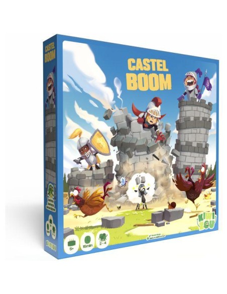 Castel Boom - Kiwi Zou - Jeux de société - Kiwizou