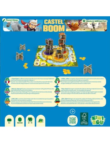 Castel Boom - Kiwi Zou - Jeux de société - Kiwizou