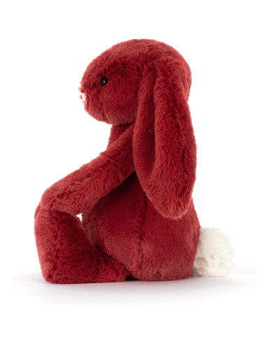 Jellycat Peluche lapin Bashful Redcurrant Bunny