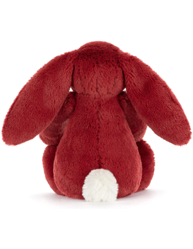 Jellycat Peluche lapin Bashful Redcurrant Bunny