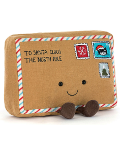 Jellycat Peluche Lettre au Père Noël Amuseables Letter To Santa