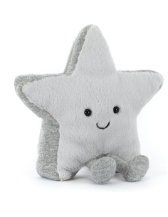 Jellycat Peluche Etoile de Noël Amuseables Silver Star
