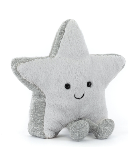 Jellycat Peluche Etoile de Noël Amuseables Silver Star