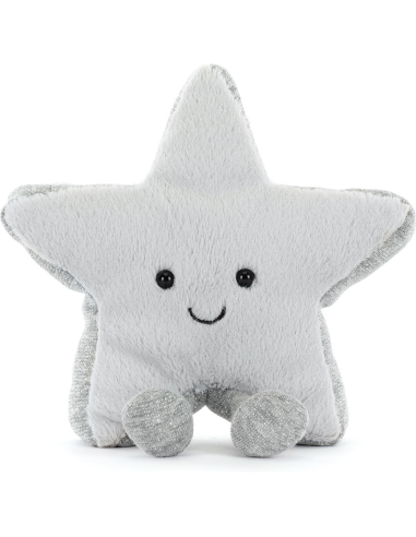 Jellycat Peluche Etoile de Noël Amuseables Silver Star