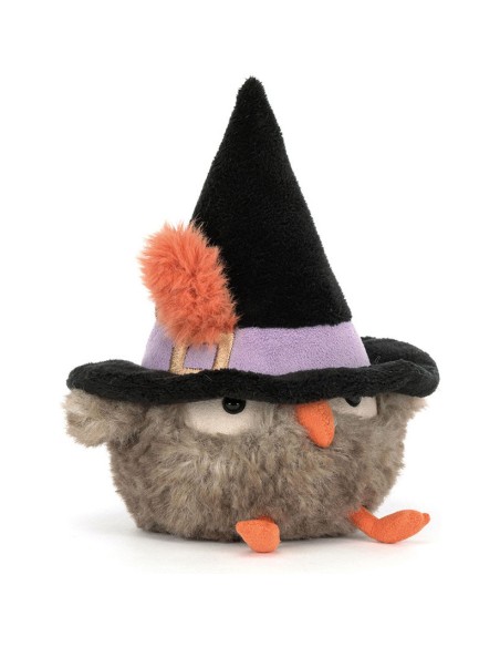 Jellycat Peluche Chouette magicienne Heccaty Hootnightly