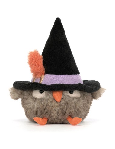 Jellycat Peluche Chouette magicienne Heccaty Hootnightly