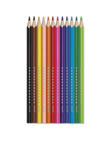 12 crayons aquarellables - Loisirs créatifs - Janod